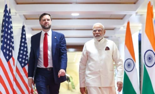 Vance-Visit-Modi-Vance-assess-bilateral-ties-welcome-India-US-trade-pact-talk-progress
